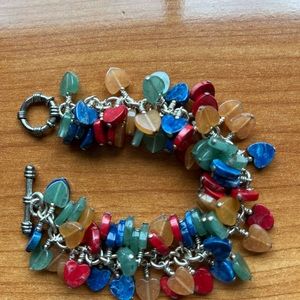 Crystal beads bracelet